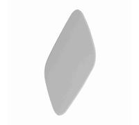 LUCKDANO Copertina Rondella del Faro, Copertina della Cornice della Lavatrice Faro Copertura Rondella Farina in Plastica Grigia per 3 -serie E92 E93 6167 7171660 (Sinistra)