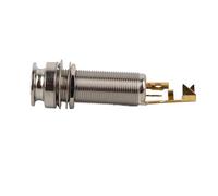 LUCKDANO Copper Stereo End Pin Wack Socket Guitar Electric Guitar Ukulele Pickup Silver Gold for Musical Lovers