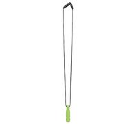 LUCKDANO Cravatta per Bambini in Silicone Giocattoli per Dentizione per Neonati a 5 Colori Strumento Sensoriale Masticabile Alleviare il Dolore di Gomma per la Cura Orale Sviluppo della (GREEN)
