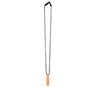 LUCKDANO Cravatta per Bambini in Silicone Giocattoli per Dentizione per Neonati a 5 Colori Strumento Sensoriale Masticabile Alleviare il Dolore di Gomma per la Cura Orale Sviluppo della (ORANGE)