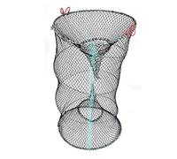 LUCKDANO Crayfish Pieghevole Net Crab Gamberette Gamberette Rete con Doppia Apertura per Pesca in Acqua Salata di Acqua Dolce 3 Dimensioni 25 Cm 33 Cm 40 Cm (33 cm di diametro)