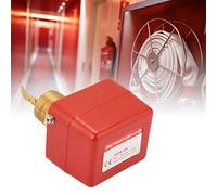 LUCKDANO Flussostato dell'acqua con Comando a Paletta Parziale in Acciaio Inossidabile 6-380 V 1" Contatti SPDT Misurazione Affidabile dei Liquidi - Protezione IP54 - Lunga Durata di 100.000 Cicli