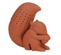 LUCKDANO Infusore per tè in Silicone Colino da tè a Forma di Scoiattolo in Silicone per Uso Alimentare - Infusore per Creativo Carino per Sfuso, Elevata Resistenza Al Calore e Facile da Pulire (Caffè)