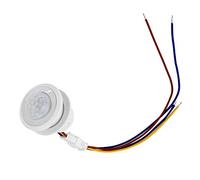 LUCKDANO Interruttore Sensore di Movimento LED, Controllo Automatico a Infrarossi 1 40 W con Corpo per Illuminazione Interna, Angolo di Rilevamento di 110 (MR-HW08F 45 mm di lunghezza, 40 mm di