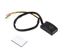 LUCKDANO Interruttore Tipo Pasta Interruttore a Pulsante Adesivo Interruttore Adesivo DC 12V 200mA Interruttore ON/off per Auto con Nastro Biadesivo per Modifica Fai Te