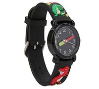 LUCKDANO Kids Watch, Kids Watch for with Acqua a Tenuta PVC Cingcio Quarzo Bambini Guardano Bambini Guarda il Modello di Cartone Animato per Ragazzi e Ragazze Orologi da Polso (Dinosauro)