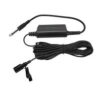 LUCKDANO Microfono a Clamp/Holder Omnidirezionale per Strumenti e Parlato - Leggero, Cavo da 5 M, Perfetto per la Registrazione di Chitarra, Pianoforte e Sassofono