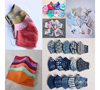 LUCKDANO Modello di Cucito Copertura del Viso Modello di Cucito Fai Te in Plastica per Protezione per il Viso (PURPLE)