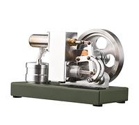 LUCKDANO Modello di Motore Mini Stirling Ad Aria Calda | Esperimento di Fisica della Combustione Esterna | Regalo di Scienze dell'educazione Perfetto per Studenti e Insegnanti | Assemblato |