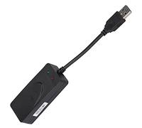LUCKDANO Modem Fax Dual Port USB 2.0 56K Driver Modem Esterno per 10/8/7/XP - Plug and Play, Dati/Fax Ad Alta velocità, Invio/Ricezione Automatica
