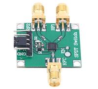 LUCKDANO Modulo Interruttore RF 3-5V - Scheda PCB Unipolare Doppia a Lancio Premium, Interfaccia SMA 50Ohm per Applicazioni Ad Alta Frequenza (HMC349)