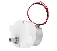 LUCKDANO Motoriduttore DC6V, Coppia Elevata, Basso Consumo Energetico, Motoriduttore in Plastica, Adatto per Giocattoli, Illuminazione Scenica e Basi espositive. Velocità Nominale 5 Giri/min,