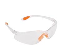 LUCKDANO Occhiali di Sicurezza, Occhiali Protettivi Trasparenti Antivento, Antipolvere, Antiriflesso con Lenti per PC Resistenti Agli Urti, per Ciclismo e attività All'aperto