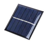 LUCKDANO Pannello Solare, Pannello Solare Pieghevole con un Tasso di Conversione Elevato Portatile 168 MA per Luci di Emergenza, Luci Pubblicitarie