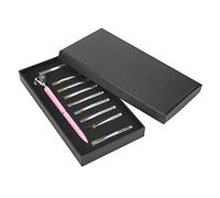 LUCKDANO Penna Gel UV Multifunzionale Staccabile - Strumento per Dipingere e Disegnare le Unghie con Punte Sostituibili per Nail Art Complesse - Design Ergonomico e Spazzola Morbida Ideale per la