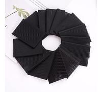 LUCKDANO per le Donne Post Adesivi per il Salone Styling Sezionamento di Nastro per Uomo Trucco per la Doccia con Materiale Addominali (6 * 7cm nero)