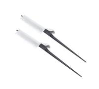 LUCKDANO Pettini a Coda Multifunzionali - Pettine per Separare e Acconciare i Capelli in Plastica/Clamp/Holder per Sezionare e Cotonare, Universale per Tutti i di Capelli