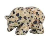 LUCKDANO Pietra Gemella Intagliata a Mano, Pietra Gemma Mista Intagliata a Mano a Gemtone Collezione Casa per Decorazioni per la Casa (Macchiato)