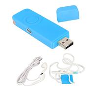 LUCKDANO Player Mp3 Lettore di Memoria 8GB Player Musicale Portatile con 64 GB di Archiviazione Espandibile e Suono Senza Perdita di Perdita per l'unità Flash USB e Durata della (BLUE)