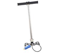 LUCKDANO Pompa Manuale PCP Pompa Manuale Ad Alta Pressione Gonfiatore in Acciaio Inossidabile con Manometro per Bombole da Immersione Portatile