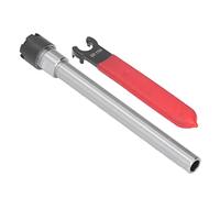 LUCKDANO Porta del Mandrino Collezione, Strumento di Fresatura a Molla a Molla a ER11 a Carburo Cementato Zdzcys22dl 10pcs 3,175 Mm di Prolunga del Gambo Dritta ER11 a 2-flute Fresatura Dritta
