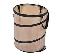 LUCKDANO Prato Pieghevole e Bidone della Spazzatura Pieghevole da 37,8 Litri, Molla in Acciaio Rinforzato, Borsa Leggera in Tessuto Oxford, Piccolo Contenitore per Rifiuti da Giardino