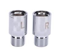 LUCKDANO Prolunga per Pedale Bici Asta di Prolunga per Pedale Bici in Lega Ti con Design per la Riduzione dell'attrito da 20 Mm, Adatta per da Strada/mountain Bike, Migliora il Comfort di Guida e