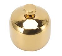 LUCKDANO Punzione di Condimento in Acciaio Inossidabile a Prova di Polvere per le attività all'aperto della Domestica (Color oro)