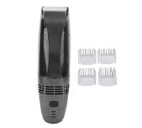LUCKDANO Regolabarba con Tagliacapelli Elettrico Aspiracapelli Automatico Ricaricabile Tramite USB con 4 Pettini Guida, un Must per i Tagli di Capelli Maschili a casa.
