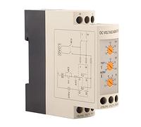 LUCKDANO Relè di Protezione da Sovratensione e Sottotensione DVRD - DC 48V Regolabile, Monitoraggio in Tempo Reale per la Protezione del Motore e della Batteria (DC12V)