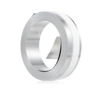 LUCKDANO Ricarica per Etichettatrice Non Adesiva per Nastro per Goffratura Manuale 3D in Alluminio per M1011/M11-12 Mm X 4,8 M, Nastro Metallico Resistente per Strumenti e Scaffali (Dimensioni: 12