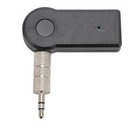 LUCKDANO Ricevitore Bluetooth Portatile per Auto BT Portatile per Auto - Adattatore AUX Wireless da 3,5 Mm per Stereo Domestico, Cuffie e Altoparlanti, Design Compatto, Batteria a Lunga Durata (2PCS)