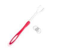 LUCKDANO Sbsrollino Denti a Tre Lati 4 Teste di Pennello Sostituibili Set Morbido Autismo Sensory Gum Care Kids Red Green Blue