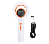 LUCKDANO Scanner per Microchip per Animali Domestici, Lettore FDX B | Design Portatile ABS, Compatibile ISO 11784 11785 Ed EMID, 240 Record di Tag, Caricamento Dati , Utilizzo Cane Gatto Maiale