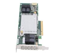 LUCKDANO Scheda di Espansione SAS Scheda Array ASR 81605ZQ - Controller SAS PCIe X8 Ad Alta velocità da 12 Gbps - Cache da 1 GB - Supporto per 16 e Fino a 256 Dispositivi di Archiviazione