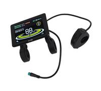 LUCKDANO Schermata del Colore del Misuratore del Display LCD in Bici Elettrica 24V 36V 36V 48 V Connettore di Controllo Scooter 5 Pin