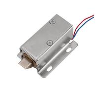 LUCKDANO Serratura Elettromagnetica con Solenoide DC 12V - Controllo Elettrico Regolabile per Armadi e Casseforti - Serratura di Sicurezza in Ferro Durevole con Basso Consumo Energetico