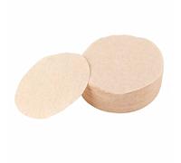 LUCKDANO Set di 100 Filtri di Carta per caffè, Filtro di Ricambio per caffè Moka, Fibra di Legno Burlywood n. 6 n. 9, 2,4 2,8 Pollici (No. 6 60mm)