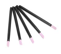 LUCKDANO Set di 5 Penne per Lucidare la Pietra di Quarzo per Nail Art - Spingipelle Professionale e Strumento per Manicure Esfoliante, Materiale Al Quarzo Resistente, Leggero e Facile Usare per la