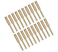 LUCKDANO Set di Testine di Macinazione per Bave per Affilatrice per Motoseghe da 20 Pezzi - Lime Smerigliate Durevoli per un'affilatura Efficace, Installazione Facile per Catene da 404 e 3/8