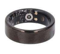 LUCKDANO Smart Ring Fitness Tracker Allenamento IP68 Sincronizzazione in Tempo Reale Batteria da 7 Giorni Carica 1 Ora Acciaio Inossidabile con App di Salute per Monitoraggio dello Sport (7#)