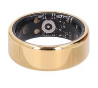 LUCKDANO Smart Ring Fitness Tracker Allenamento IP68 Sincronizzazione in Tempo Reale Batteria da 7 Giorni Carica 1 Ora Acciaio Inossidabile con App di Salute per Monitoraggio dello Sport (9#)