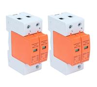 LUCKDANO SPD Circuito CA 2P Dispositivi di Protezione SPD |Interruttore Automatico di Protezione RMU1-C40 CA 420 V |Indicatore Visivo e Materiale Ignifugo |Uso Domestico e Commerciale |-durevole