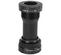 LUCKDANO Staffa Inferiore, Staffa con Teatro con Teatro con BB BB Bottom Alluminio Legato Road 68-73mm per Montagna, Strada, Bici a Grasso (Black)