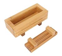 LUCKDANO Stampo per Sushi in Legno - Stampo per Riso in bambù per Preparare Facilmente Sushi Fai-da-te - Inodore e Portatile Regalo Ideale per gli Amanti del