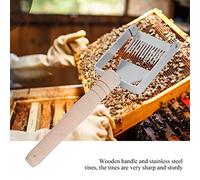 LUCKDANO Strumento di Tappatura della Maniglia in Legno, Estrattore di Uncapping Knife Inossidabile APPELLE APPELLE STUDI