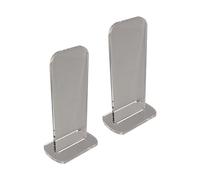 LUCKDANO Supporto per da Boxe in Acrilico - Supporto per Display Verticale da 2 Pezzi, Perfetto per Mostrare Cimeli della Boxe, Installazione Semplice, Design Durevole, Ideale per i Collezionisti