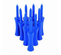 LUCKDANO Tee da a 2-3/4 Tee da in Plastica Blu da 100 Pezzi 68mm Accessori da Resistenti e Leggeri per Prestazioni Migliorate