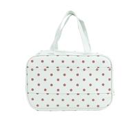 LUCKDANO Trousse de Maquillage con Scomparti, Organizer Viaggio 3 Strati | Pelle PU, Apertura Ampia, Si Adatta Al Manico del Bagaglio, Ideale per il Tragitto Quotidiano e le vacanze.