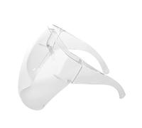 LUCKDANO Visiera Trasparente con Protezione Integrale per il Viso e Design con Orecchie Pendenti, per Donne e Uomini, Riunioni di Famiglia di Natale e Capodanno (L)